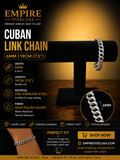 Cuban Link Chain Bracelet – 6MM | 19CM (7.5")