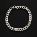 Cuban Link Bracelet – 6MM | 7.5" (19CM) 316L Stainless Steel - Silver