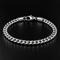 Cuban Link Bracelet – 4MM | 19CM (7.5”) | 316L Stainless Steel – Silver